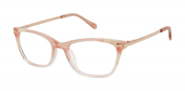 Lulu Guinness LK048 Eyeglasses, Pink (PNK)