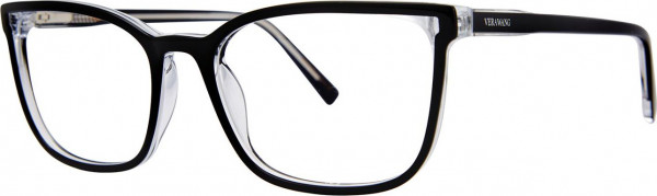 Vera Wang V714 Eyeglasses, Black Crystal