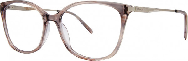 Vera Wang V713 Eyeglasses, Mauve Crystal