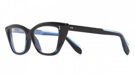 Cutler and Gross CGOP924152 Eyeglasses, (001) BLUE ON BLACK