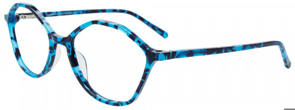 Takumi TK1286 Eyeglasses, 050 - Marbled Crystal Blue