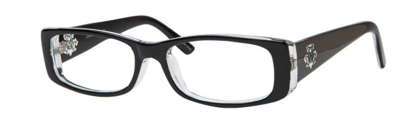 Jubilee J5756 Eyeglasses, Black/Crystal