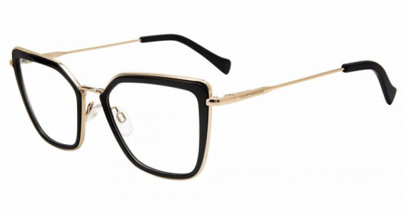 Lucky Brand VLBD249 Eyeglasses, BLACK/GOLD (E672)