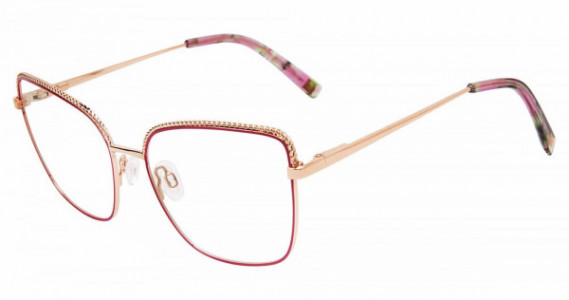 Jones New York VJON505 Eyeglasses, ROSE GOLD/MAGENTA (0ROG)
