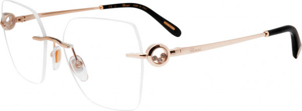 Chopard VCHL26S Eyeglasses, TOTAL ROSE GOLD (0300)