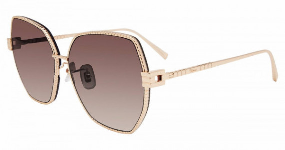 Chopard SCHL28M Sunglasses, SHINY COPPER GOLD (08FC)