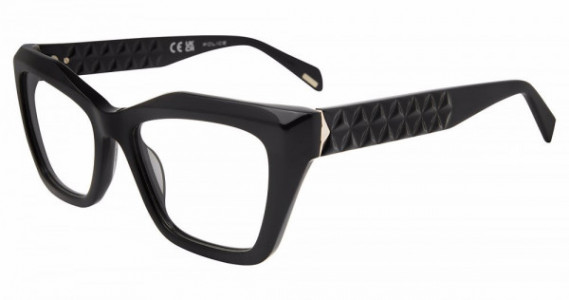 Police VPLN57M Eyeglasses, SHINY BLACK (0700)