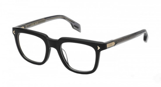 Lozza VL4354M Eyeglasses, SHINY BLACK (0700)