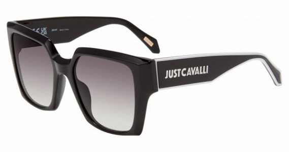 Just Cavalli SJC091V Sunglasses, SHINY BLACK (700F)