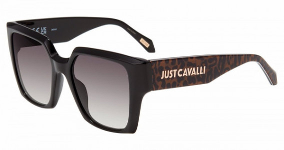 Just Cavalli SJC091 Sunglasses, SHINY BLACK (0700)