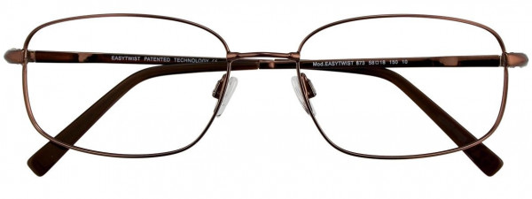 EasyTwist ET889 Eyeglasses, 010 - Shiny Dark Copper Brown