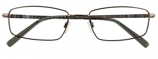 EasyTwist ET890 Eyeglasses, 020 - SHINY DARK GREY