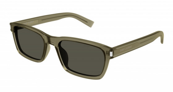 Saint Laurent SL 662 Sunglasses, 003 - BROWN with GREY lenses