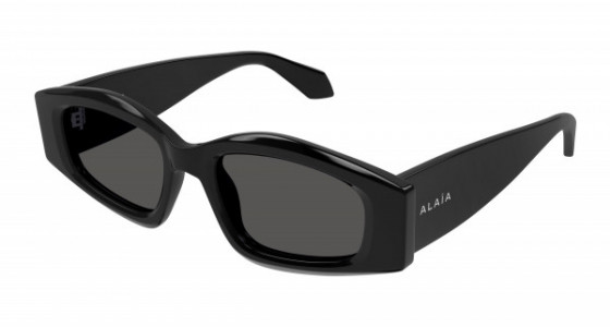 Azzedine Alaïa AA0079S Sunglasses, 001 - BLACK with GREY lenses