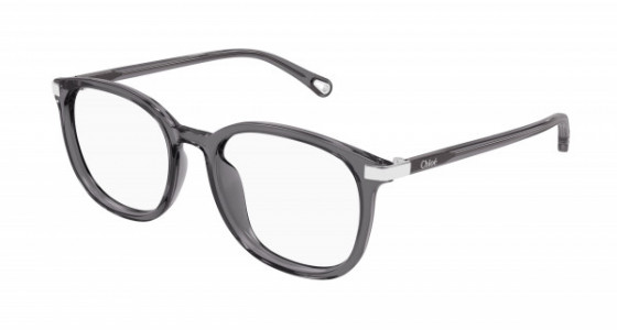 Chloé CH0247OA Eyeglasses, 004 - GREY with TRANSPARENT lenses