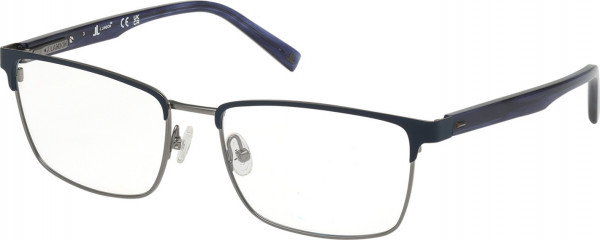J.Landon JL50004 Eyeglasses, 091 - Matte Blue / Matte Blue