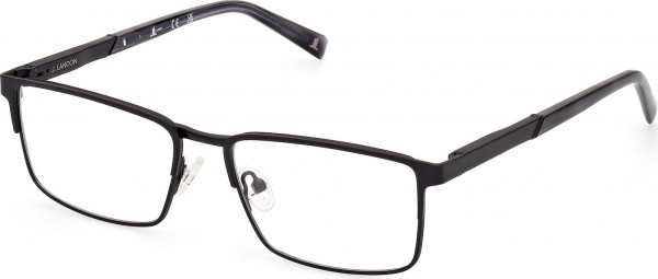 J.Landon JL1015 Eyeglasses, 002 - Matte Black / Matte Black