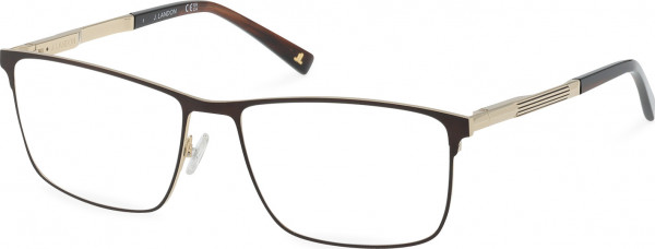 J.Landon JL1009 Eyeglasses, 049 - Matte Dark Brown / Matte Dark Brown