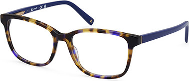 J.Landon JL5011 Eyeglasses, 052 - Dark Havana / Shiny Blue