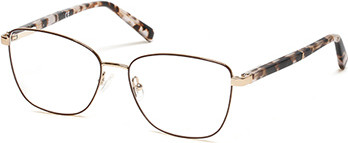J.Landon JL5008 Eyeglasses, 049 - Matte Dark Brown / Coloured Havana