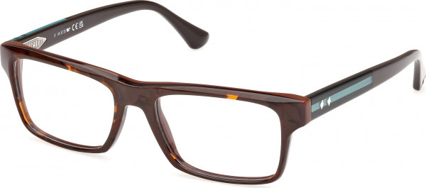 Web Eyewear WE5432 Eyeglasses, 052 - Havana/Monocolor / Havana/Monocolor