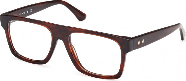 Web Eyewear WE5426 Eyeglasses, 045 - Light Brown/Striped / Light Brown/Striped