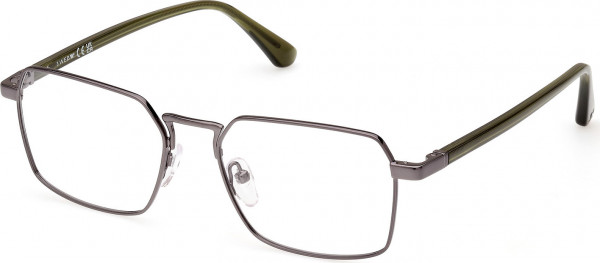 Web Eyewear WE5413 Eyeglasses, 008 - Shiny Gunmetal / Shiny Gunmetal
