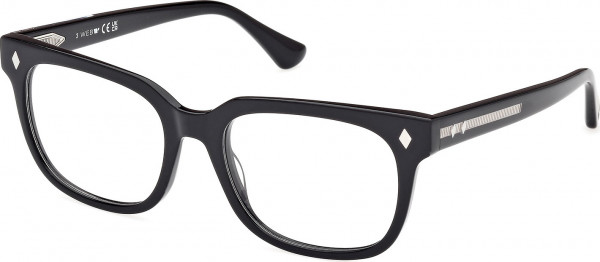 Web Eyewear WE5397 Eyeglasses, 001 - Black/Monocolor / Black/Monocolor
