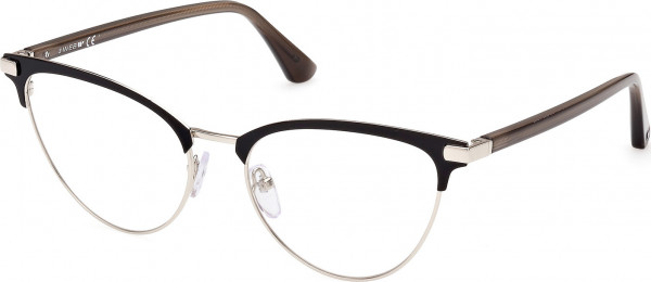 Web Eyewear WE5395 Eyeglasses, 001 - Shiny Palladium / Shiny Grey