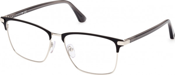 Web Eyewear WE5394 Eyeglasses, 001 - Shiny Palladium / Shiny Grey