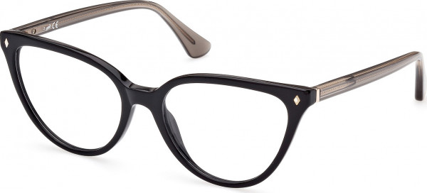 Web Eyewear WE5388 Eyeglasses, 005 - Shiny Black / Shiny Grey