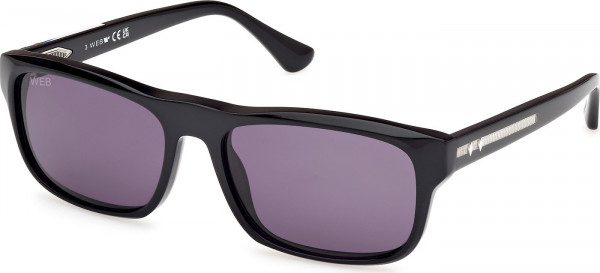 Web Eyewear WE0371 Sunglasses, 05A - Black/Monocolor / Black/Monocolor