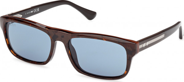 Web Eyewear WE0371 Sunglasses, 56V - Havana/Monocolor / Havana/Monocolor