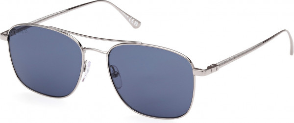 Web Eyewear WE0341 Sunglasses, 14V - Shiny Light Ruthenium / Shiny Light Ruthenium