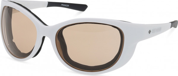 HD Z Tech Standard HZ0020 PRANCER Sunglasses, 21E - Shiny White / Shiny White