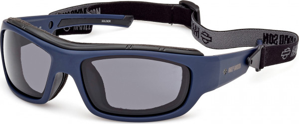 HD Z Tech Standard HZ0007 SOLDIER Sunglasses, 91A - Matte Blue / Matte Blue