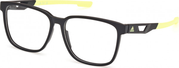 adidas SP5073 Eyeglasses, 002 - Matte Black / Matte Black