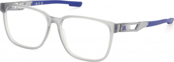 adidas SP5073 Eyeglasses, 020 - Matte Grey / Matte Grey