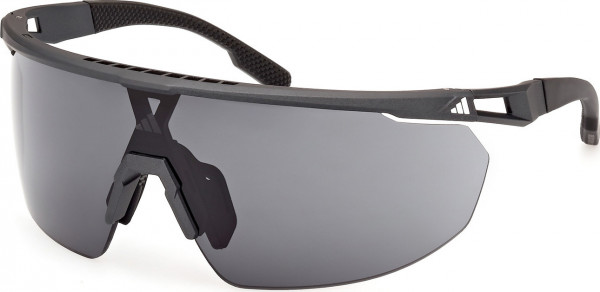adidas SP0095 Sunglasses, 02A - Matte Black / Matte Black