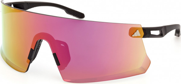 adidas SP0090 ADIDAS DUNAMIS Sunglasses, 02Z - Matte Black / Matte Black