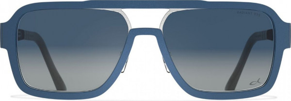 Blackfin Wanderlust [BF1010] Sunglasses, C1559 - Blue Navy/Silver