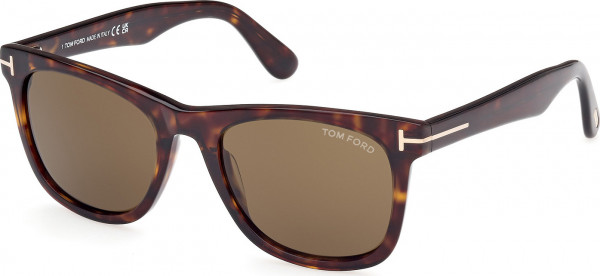 Tom Ford FT1099 KEVYN Sunglasses, 52J - Dark Havana / Dark Havana