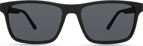 ECO by Modo CONIFER Eyeglasses, BLACK - SUN CLIP