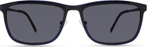 ECO by Modo NETTLE Eyeglasses, NAVY BLUE - SUN CLIP