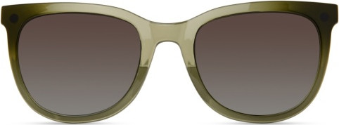 ECO by Modo SENNA Eyeglasses, OLIVE GREEN - SUN CLIP