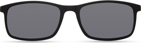 ECO by Modo FENNEL Eyeglasses, BLACK - SUN CLIP