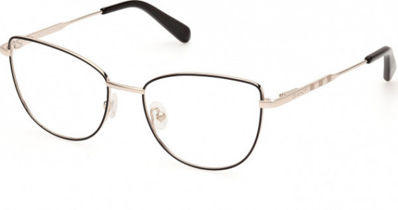 Gant GA50016 Eyeglasses, 001 - Shiny Black / Shiny Black
