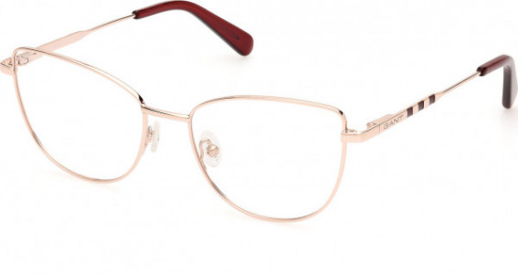 Gant GA50016 Eyeglasses, 028 - Shiny Rose Gold / Shiny Rose Gold