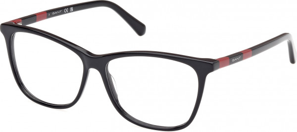 Gant GA50014 Eyeglasses, 001 - Shiny Black / Shiny Black