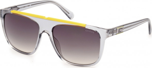 Guess GU00123 Sunglasses, 20B - Shiny Grey / Shiny Grey